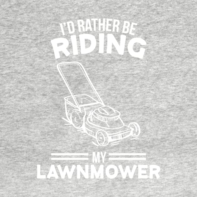 Lawn Mowing Mower Gardener Lawnmower Yard Work by ChrisselDesigns